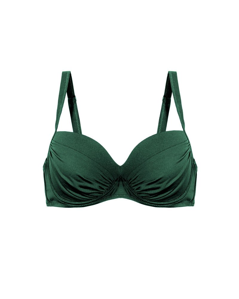 Μαγιό γυναικείο σουτιέν cup D με μπανέλα