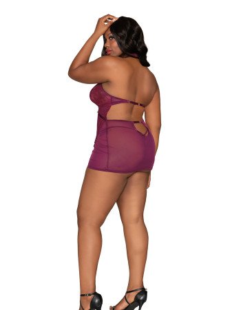 Σέξι εφαρμοστό babydoll και στρινγκ!