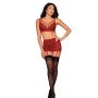 Σέξι γυναικείο σετ 3 τεμαχίων με λουράκια και στρας!