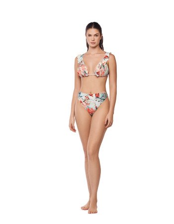 Μαγιό γυναικείο σετ μπικίνι με βολάν
