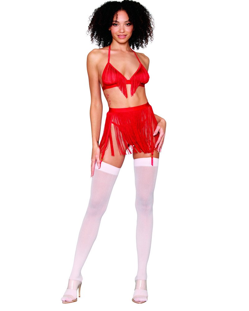 Σούπερ σέξι σετ με κρόσσια Dreamgirl!