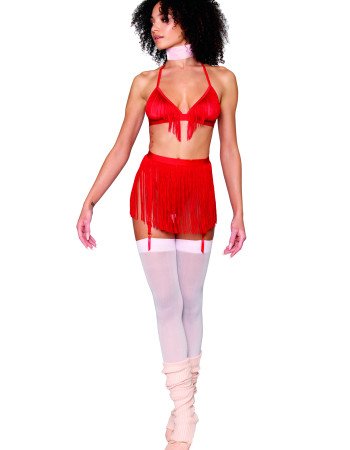 Σούπερ σέξι σετ με κρόσσια Dreamgirl!