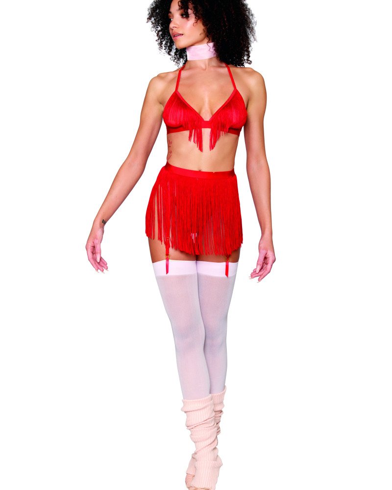 Σούπερ σέξι σετ με κρόσσια Dreamgirl!