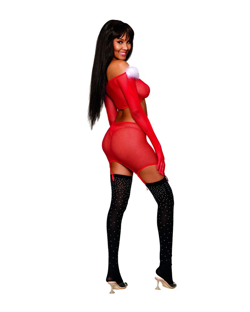 Σέξι Χριστουγεννιάτικο σετ "Αγιοβασιλίτσα"