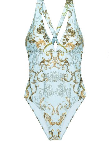 Γυναικείο ολόσωμο μαγιό με ανοιχτή πλάτη