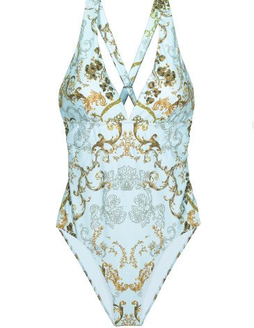 Γυναικείο ολόσωμο μαγιό με ανοιχτή πλάτη