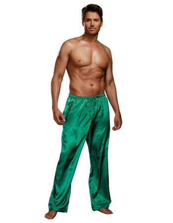 Ανδρική πιτζάμα παντελόνι σατέν