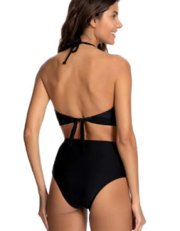 Μαγιό γυναικείο σετ μπικίνι Βραζιλίας ψηλόμεσο