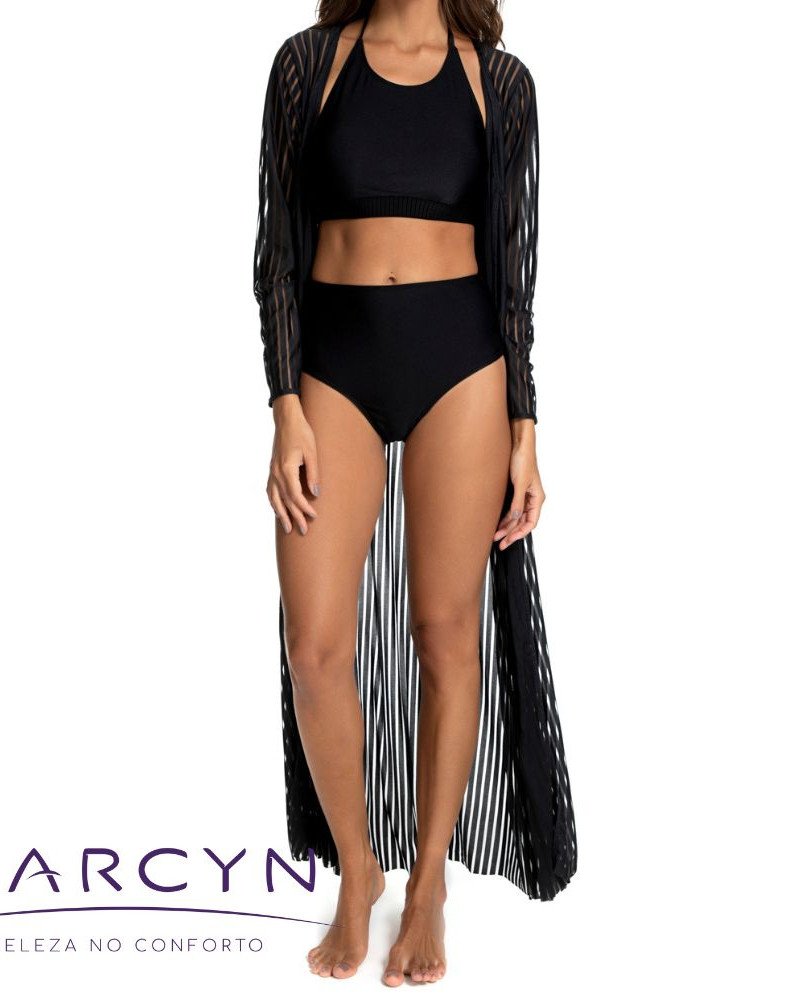 Μαγιό γυναικείο σετ μπικίνι Βραζιλίας ψηλόμεσο