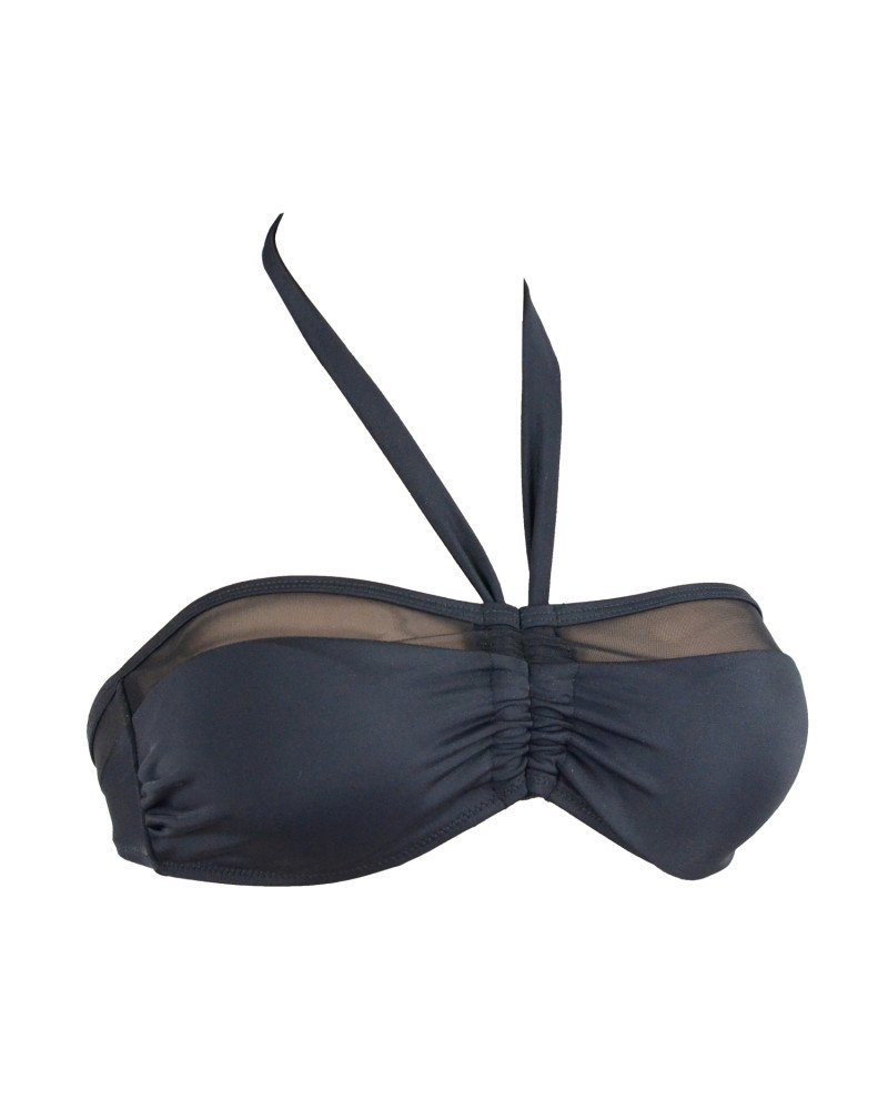 Γυναικείο Strapless μαγιό με διαφάνεια