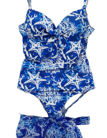 Γυναικείο ολόσωμο μαγιό Ιταλίας και ασορτί παρεό