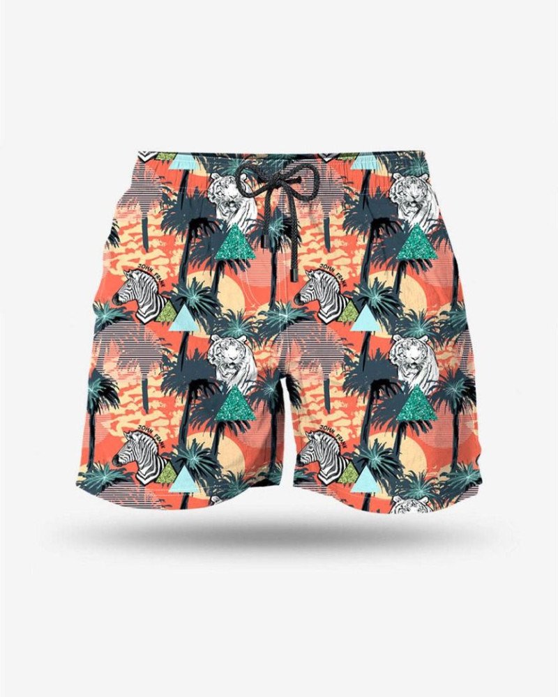 Μαγιό ανδρικό βερμούδα  JOHN FRANK-BIG TWO