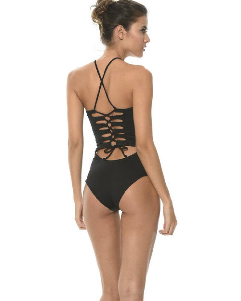 Γυναικείο ολόσωμο μαγιό διπλής όψης MALAI