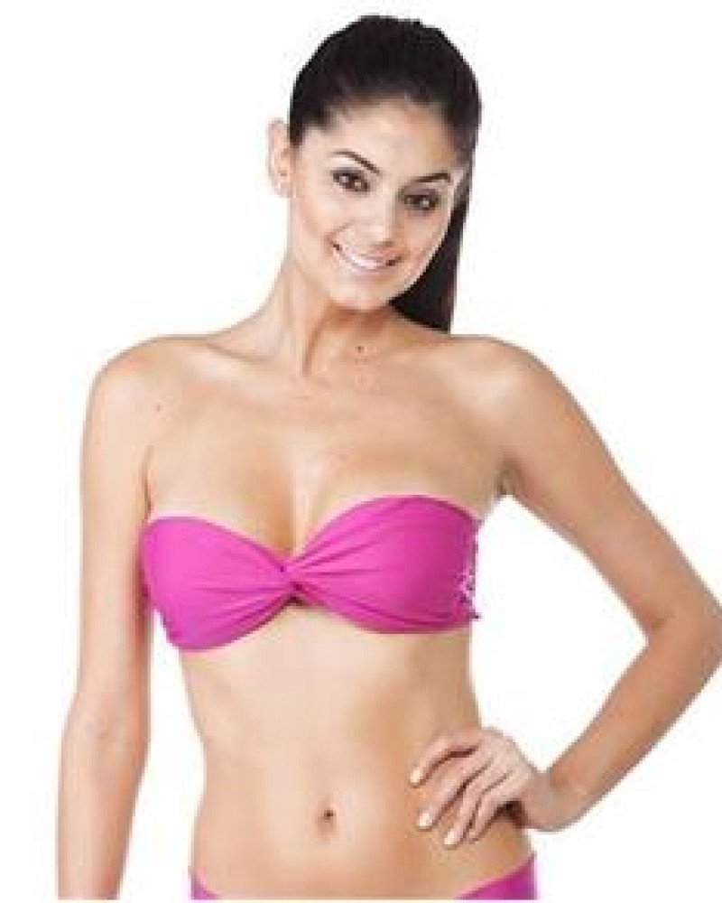 Μαγιό σουτιέν στράπλες, στριφτό, με ενίσχυση