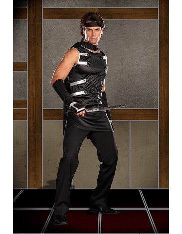 Στολή ανδρική νίντζα 6 τεμαχίων