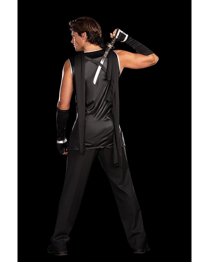 Στολή ανδρική νίντζα 6 τεμαχίων