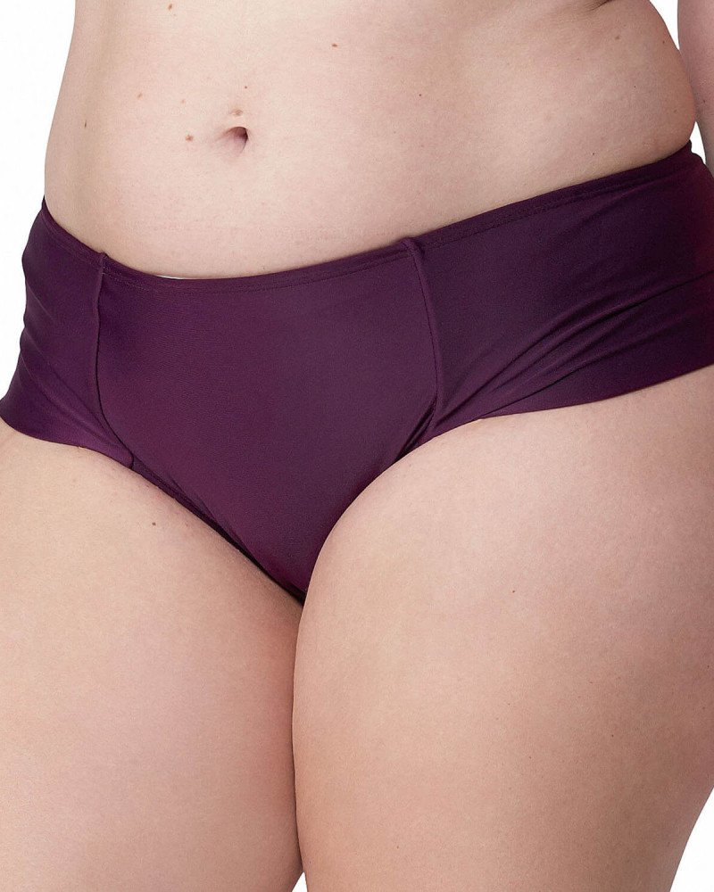 Μαγιό γυναικείο σλιπ, ψηλόμεσο έως XXL
